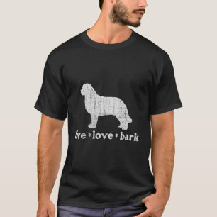 Newfoundland Live Love Bark T-Shirt