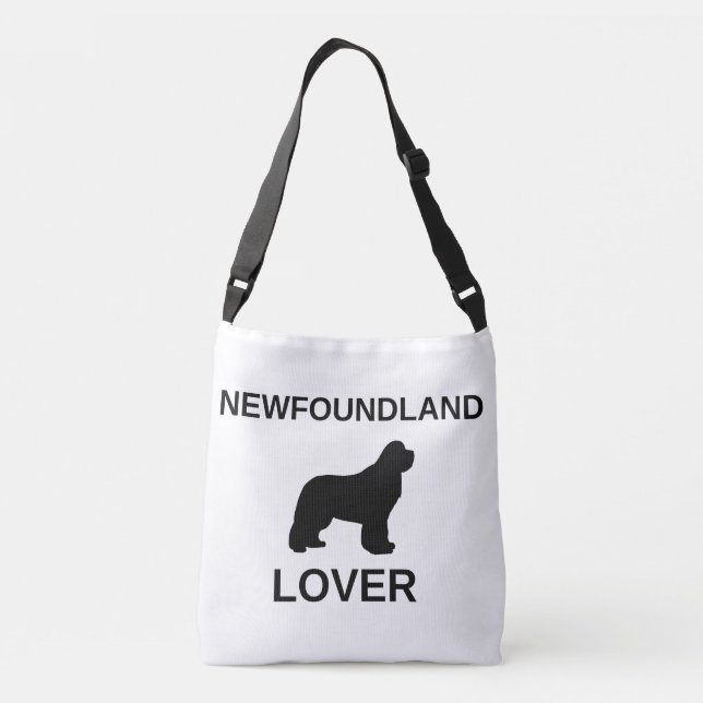newfoundland lover crossbody bag (Back)