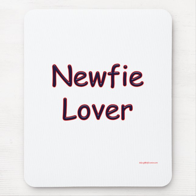 Newfoundland Lover Mouse Pad (Front)