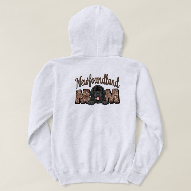 Newfoundland Mum Hoodie (Design Back)