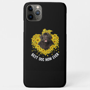 Newfoundland mum lovers sunflower dog gift Case-Mate iPhone case