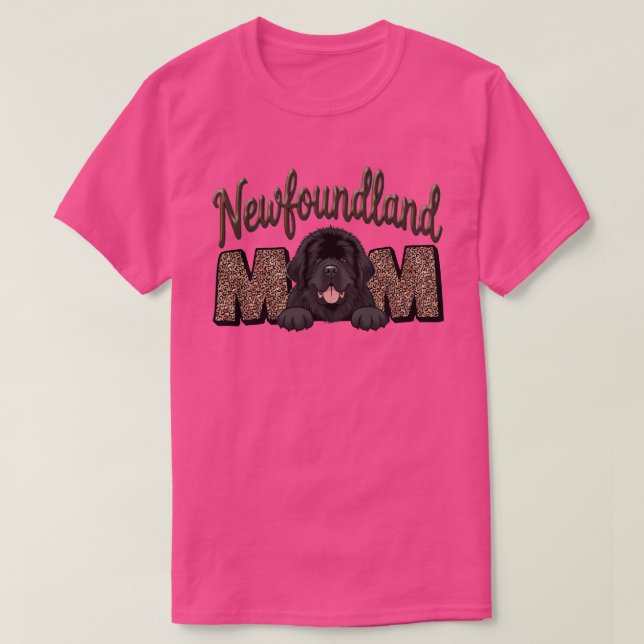 Newfoundland Mum T-Shirt (Design Front)