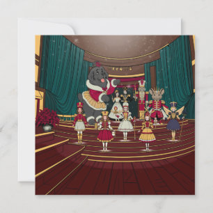 Newfoundland Nutcracker Holiday Card