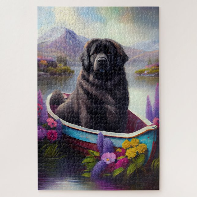 Newfoundland on a Paddle: A Scenic Adventure Jigsaw Puzzle (Vertical)