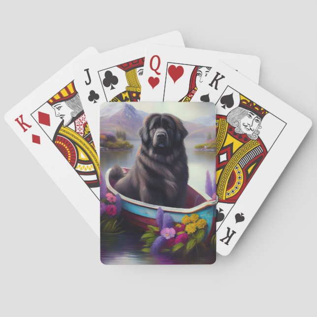 Newfoundland on a Paddle: A Scenic Adventure Playing Cards (Back)