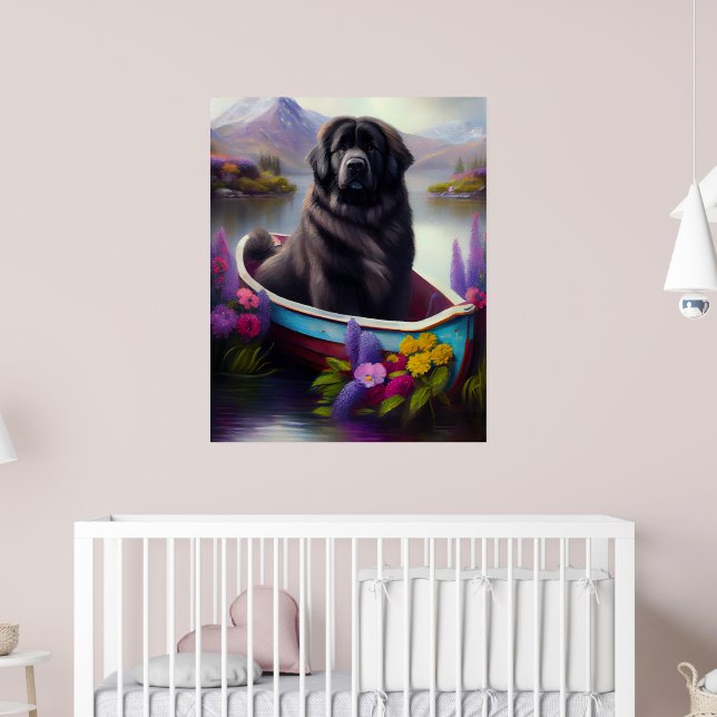 Newfoundland on a Paddle: A Scenic Adventure Poster (Nursery 2)