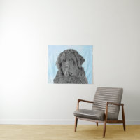 Newfoundland Painting - Cute Original Dog Art