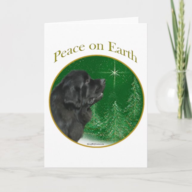 Newfoundland Peace Holiday Card (Front)
