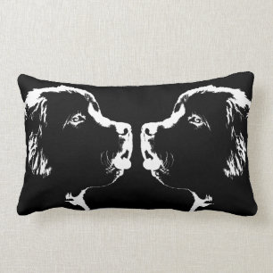 Newfoundland Pillow Newfoundlander Pup Gifts