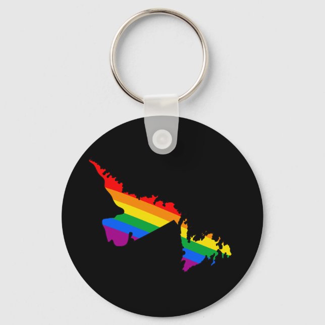 NEWFOUNDLAND PRIDE KEY RING (Front)