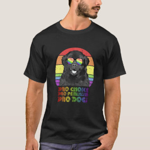 Newfoundland Pro Choice Pro Feminism Pro Dogs Lgbt T-Shirt