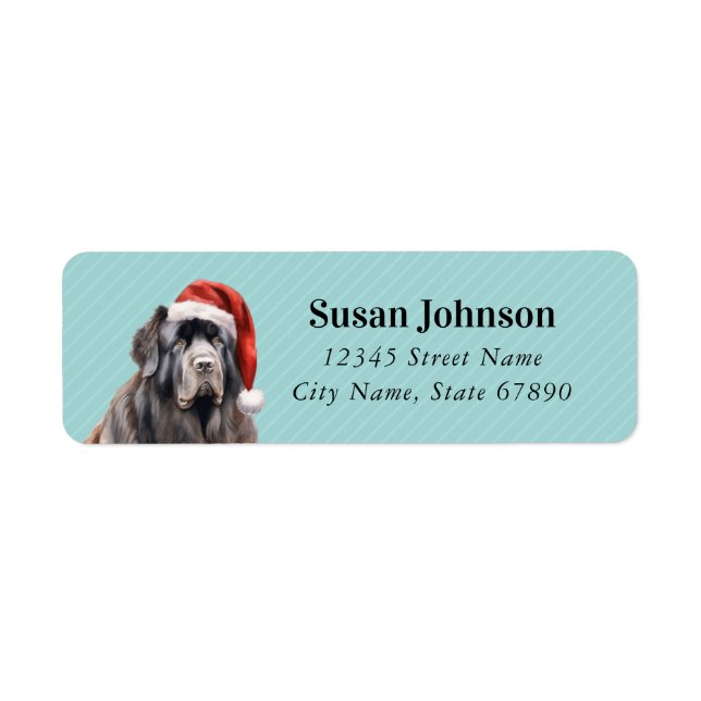Newfoundland Return Address Labels (Front)