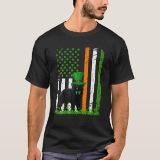 Newfoundland Saint Patrick's Day Dogs Lover Americ T-Shirt