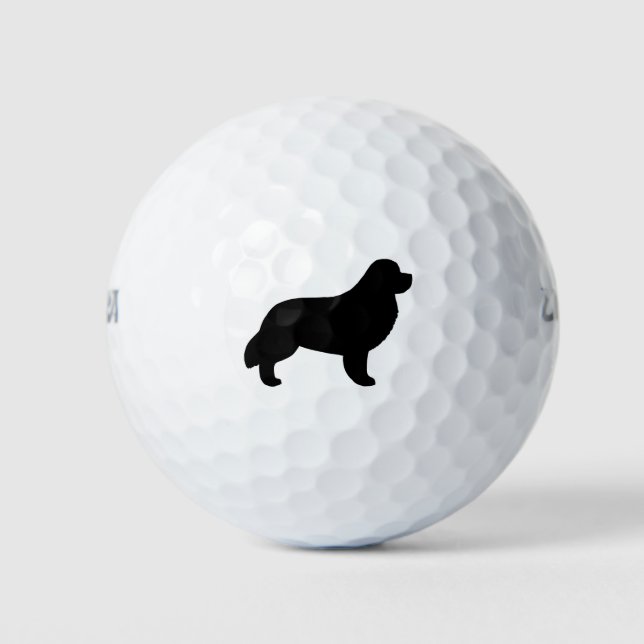 Newfoundland Silhouette Golf Balls (Front)
