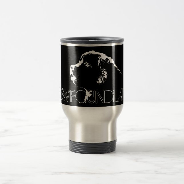 Newfoundland Travel Mug Custom Newfoundlander Gift (Center)