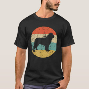 Newfoundland Vintage Retro Newfie Dog T-Shirt