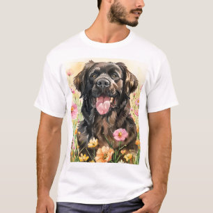 Newfoundland Watercolor Men's T-Shirt