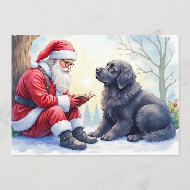 Newfoundlander Christmas Card (Front)