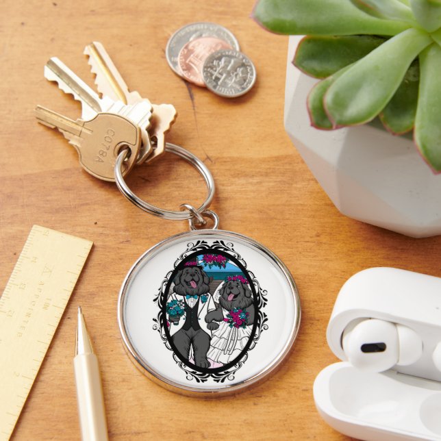 Newfy Love Key Ring (Desk)