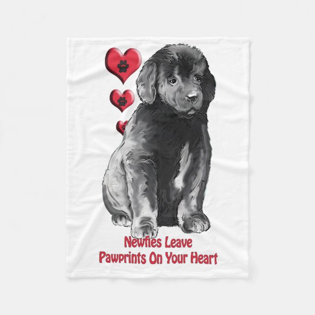 Newfy Puppy Blanket (Front)