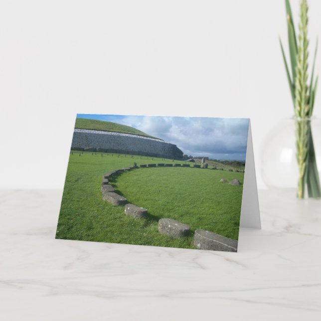 Newgrange, Ireland. Card (Front)