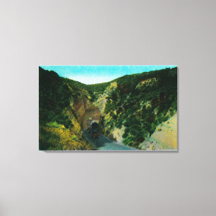 Newhall Tunnel on Ridge RouteRidge Route, CA Canvas Print