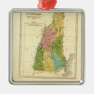 NewHampshire US Metal Tree Decoration