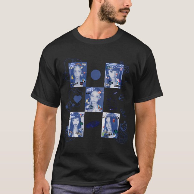 Newjeans Blue Book Ep T-Shirt (Front)