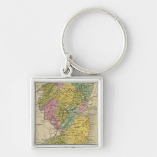 NewJersey 2 Key Ring