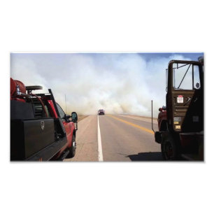 Newkirk Fire Truck Photo Print