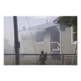 Newkirk Firefighter  Photo Print