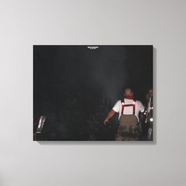 Newkirk firefighters canvas print (Front)