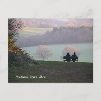 Newlands Corner, Shere Good Friends Postcard
