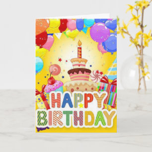 Newly added Birthday Card