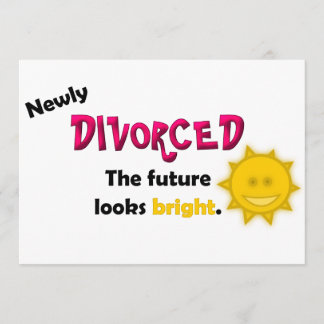 Newly Divorced Party Invitation