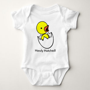 "Newly Hatched" Cute Chicken & Eggl Infant Shirt