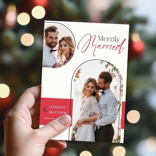 Newly Married Holiday Wedding Black Red (Creator Uploaded)