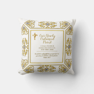 Newly Ordained Priest pastor Minister Deacon Nun Cushion