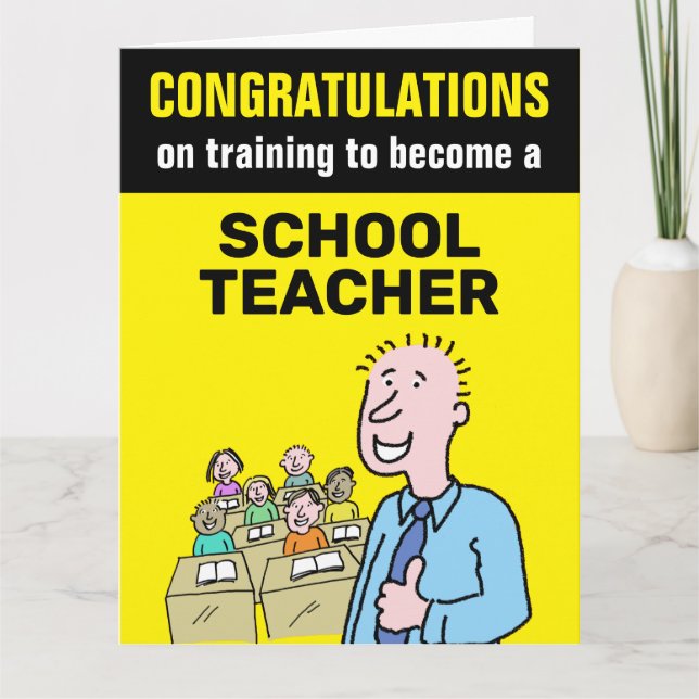 Newly Qualified Teacher Card (Front)