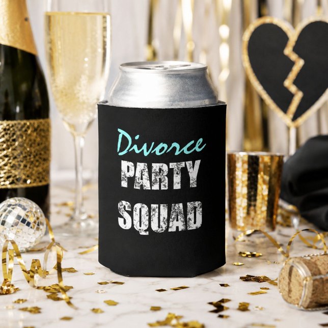Newly Single Happy divorce party squad Can Cooler (Newly Single Happy divorce party squad Can Cooler)