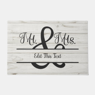 Newly Wedding Mr. & Mrs. Gift Doormat