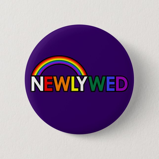 NEWLYWED Button (Front)