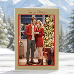 Newlywed Christmas Card