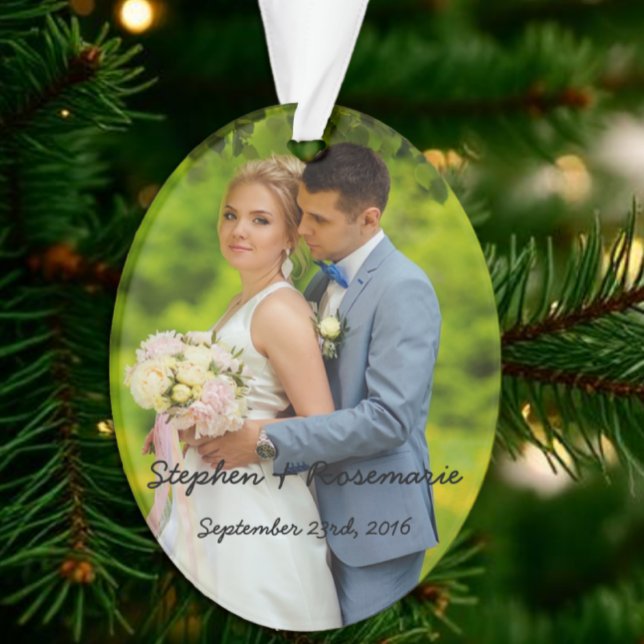 Newlywed Christmas Ornament (Creator Uploaded)