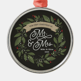 Newlywed Christmas Ornament Gift