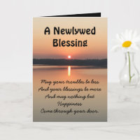 Newlywed First Anniversary Irish Blessing