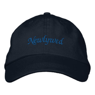 Newlywed Groom Embroidered Hat