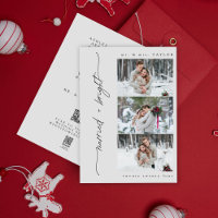Newlywed Married + Bright First Christmas QR Code