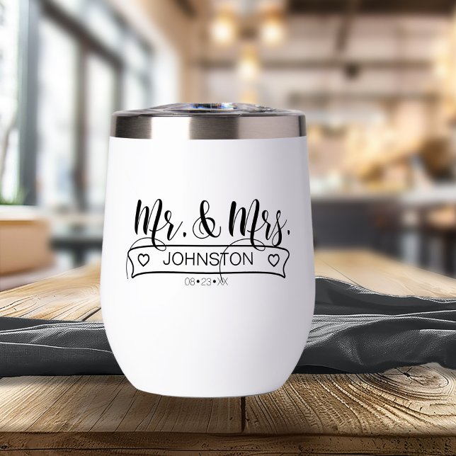 Newlywed Name Banner Mr & Mrs ID668 (Creator Uploaded)