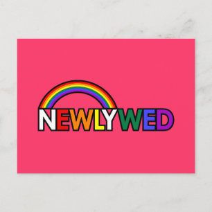 NEWLYWED Postcard